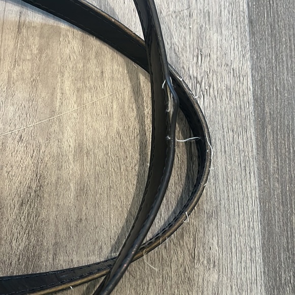 Kate Spade Vinyl Zip Tote Cream and Black Striped - Picture 9 of 15